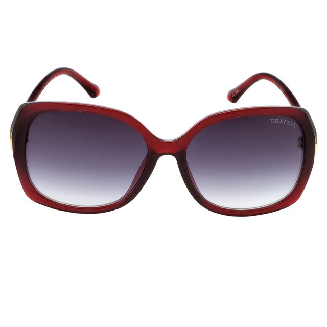 Óculos de Sol Retangular Vermelho ZS1023 Triton Eyewear