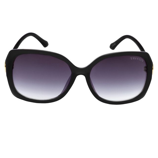 Óculos de Sol Retangular Preto ZS1023 Triton Eyewear