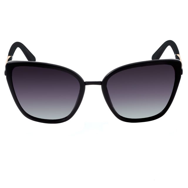 Óculos de Sol Oval Preto Esmaltado TP21093 Triton Eyewear