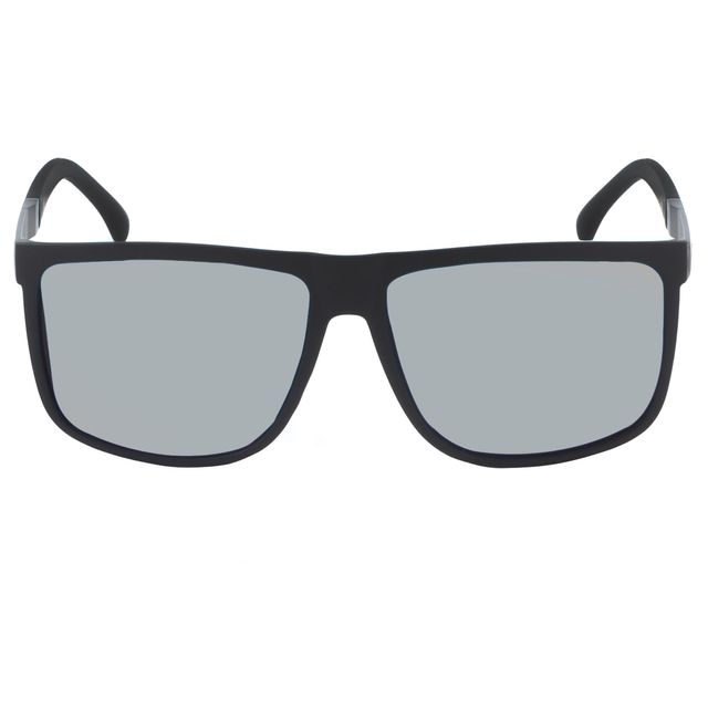 Óculos de Sol Quadrado Preto Fosco P7228 Triton Eyewear