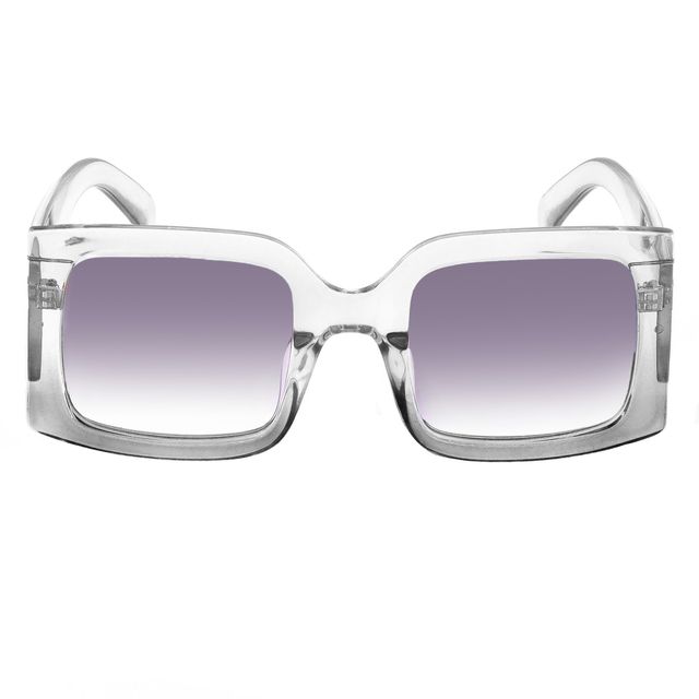 Óculos de Sol Quadrado Cinza Cristal 202002 Triton Eyewear