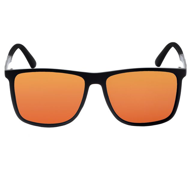 Óculos de Sol Quadrado Preto Fosco P7224 Triton Eyewear