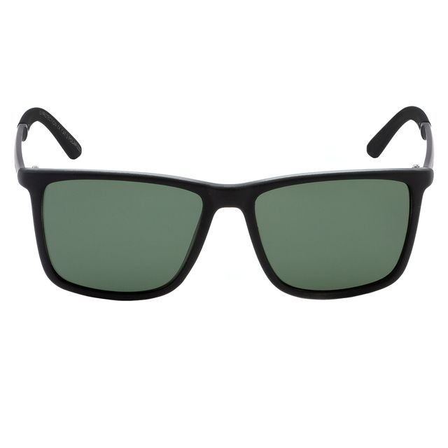 Óculos de Sol Quadrado Preto Fosco VB5038 Triton Eyewear