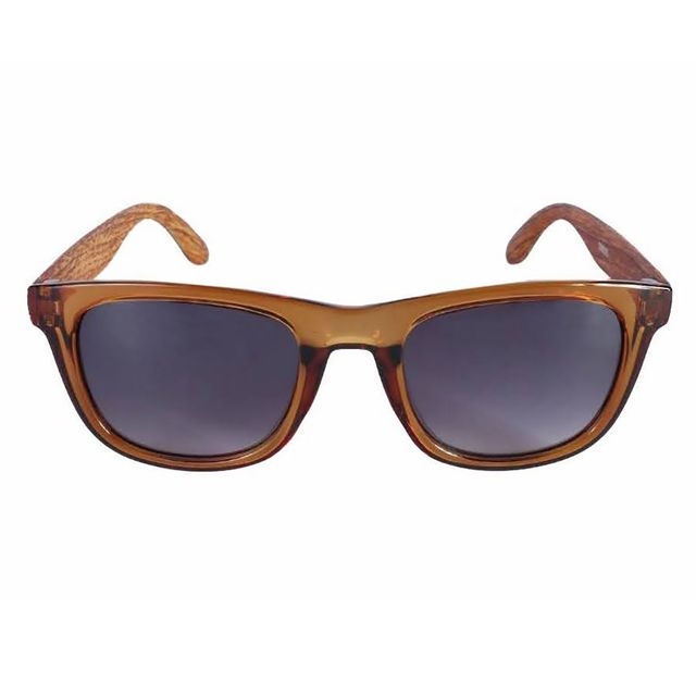 Óculos de Sol Quadrado Caramelo Cristal TRI105 Triton Eyewear