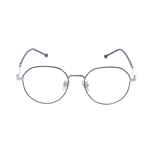Armação Para Óculos de Grau Oval  Grafite TRI039 Triton Eyewear