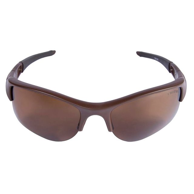 Óculos de Sol Sport Polarizado Marrom Fosco TRI130 Triton Eyewear
