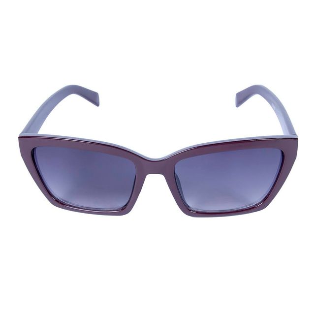 Óculos de Sol Retangular Vinho TRI107 Triton Eyewear